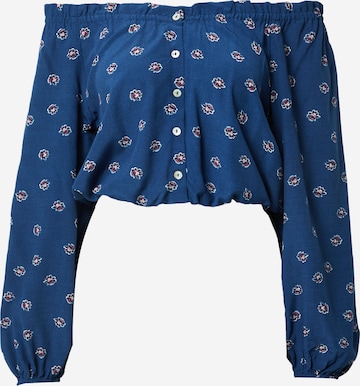 Pepe Jeans Blouse 'BRIA' in Blauw: voorkant