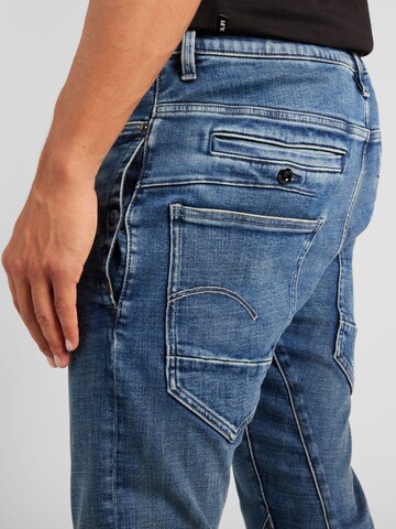 G-STAR Slimfit Jeans 'Staq' in Blauw