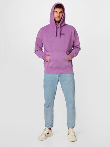 Sweat-shirt Champion Authentic Athletic Apparel en violet