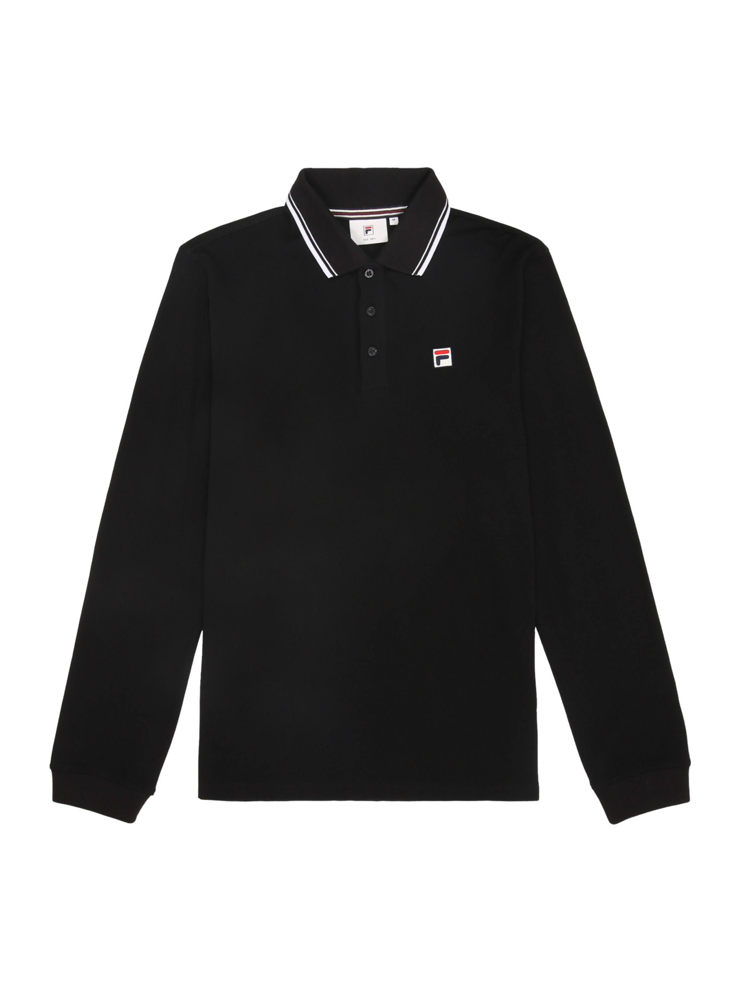 FILA Μπλουζάκι 'Biella' σε μαύρο: μπροστά