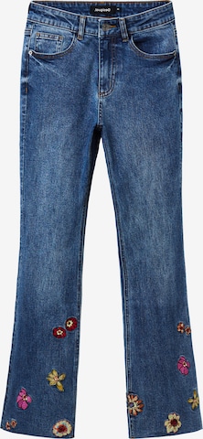 Desigual Flared Jeans 'NICOLE' in Blauw: voorkant