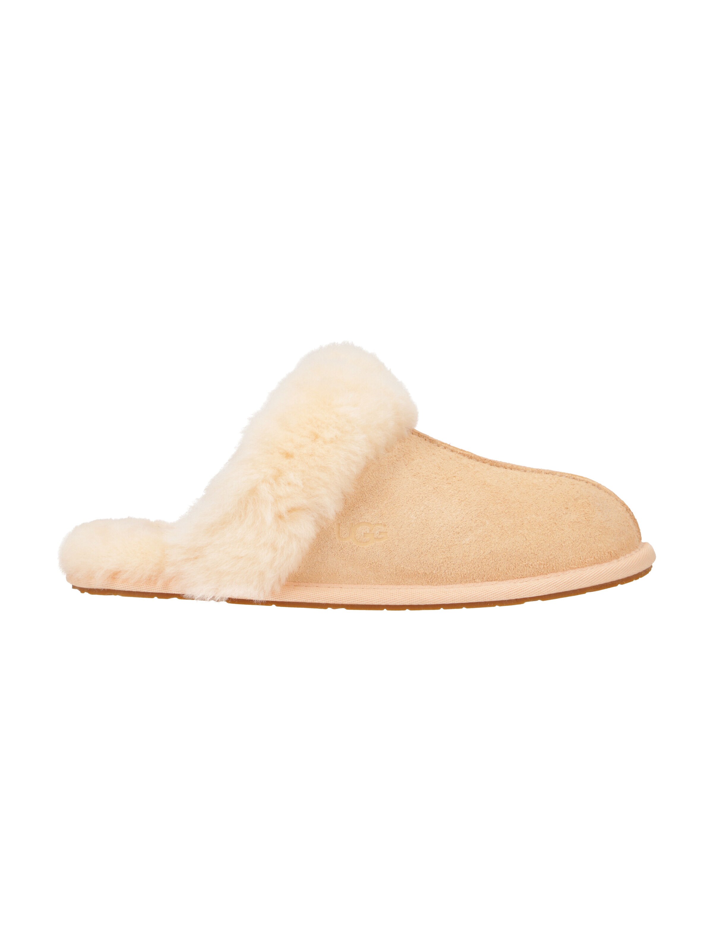 UGG Pantolette 'UGG Scuffette Hausschuhe rosa peach-fuzz 1106872' in Pink
