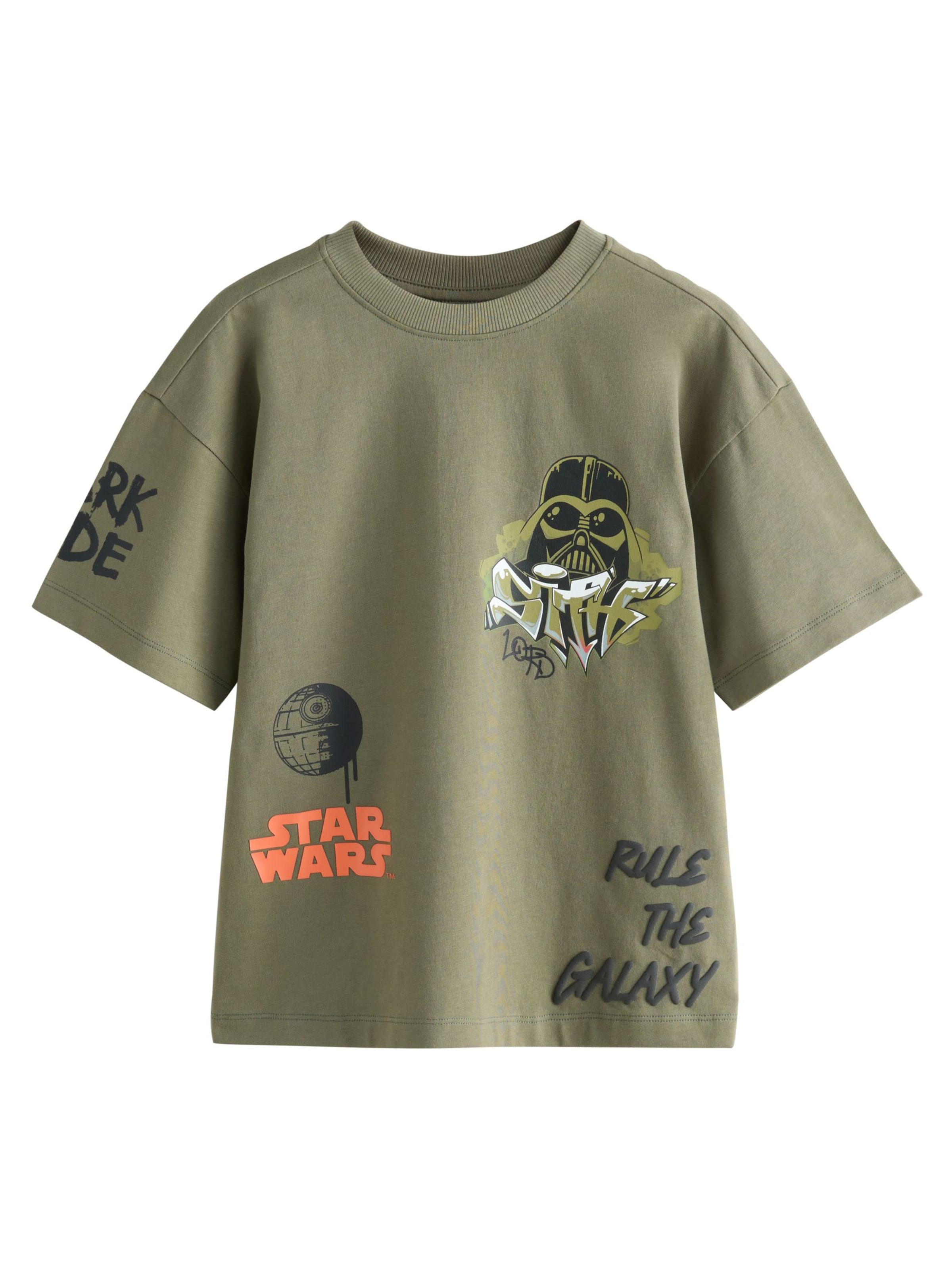 T-Shirt Next en vert : devant