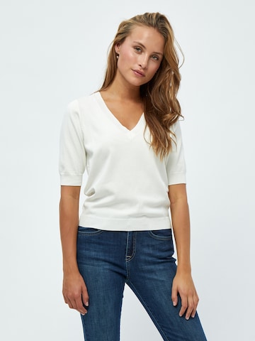 minus Sweater in White: front