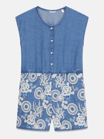GUESS Overall in Blau