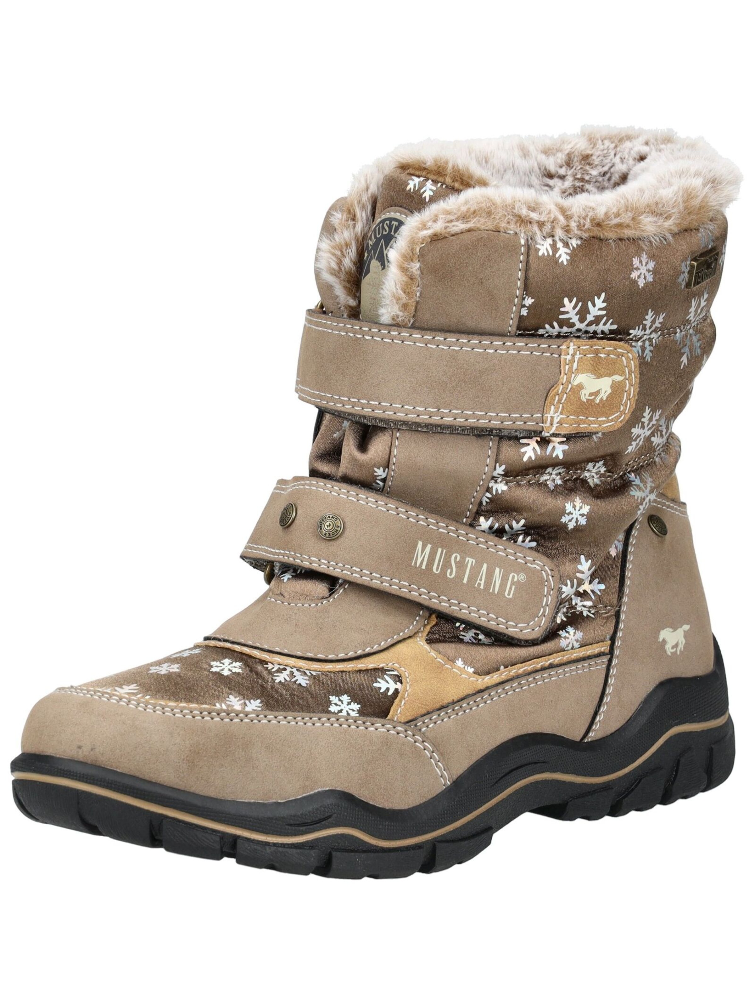 MUSTANG Snow boots in Brown: front