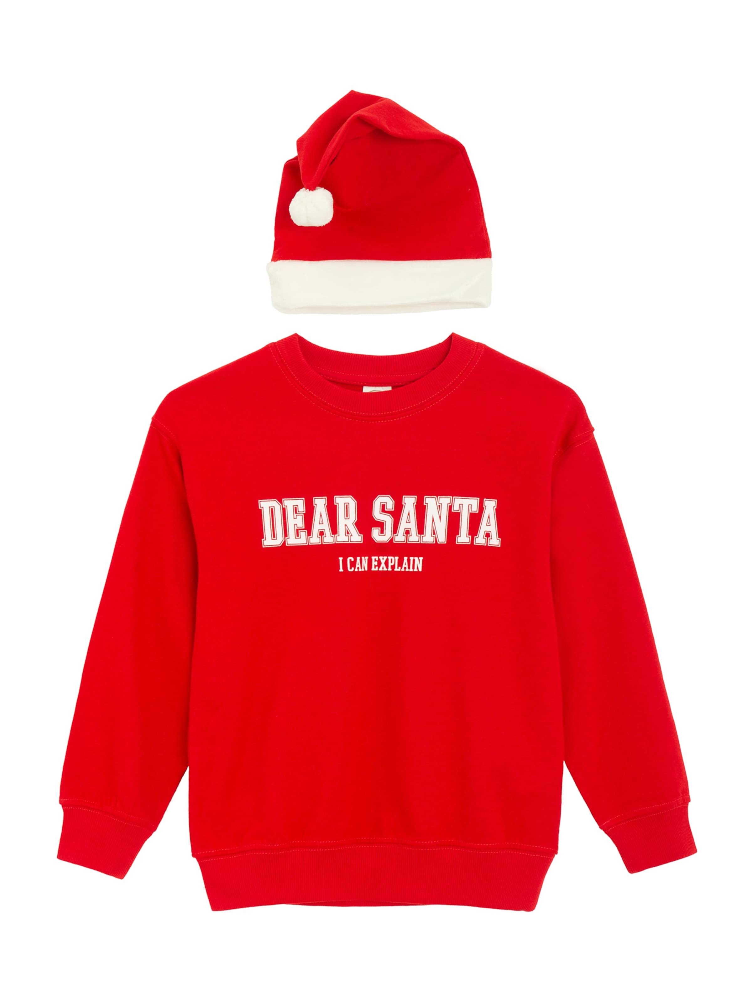 Cool Club - Sweatshirt em vermelho: frente