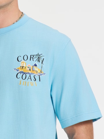 zils Shiwi T-Krekls 'Finn Sketched Island'