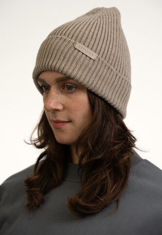 Expatrié Beanie 'Luna' in Beige: front