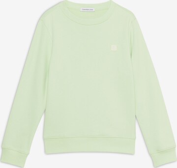 Calvin Klein Jeans Sweatshirt in Grün: Vorderseite