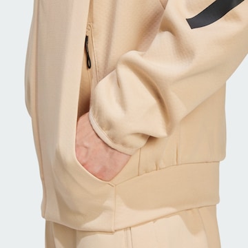 Giacca di felpa sportiva di ADIDAS SPORTSWEAR in beige