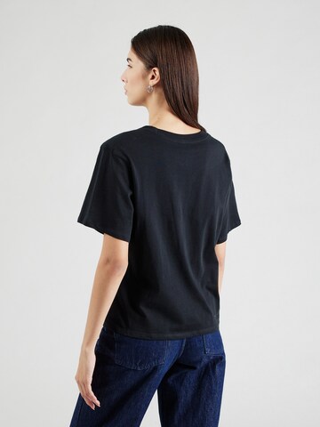 Maglietta 'KEEP GROWING' di RVCA in nero