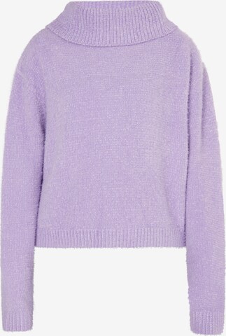 Pull-over MYMO en violet : devant