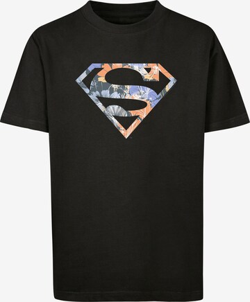 Maglietta 'Superman' di F4NT4STIC in nero: frontale