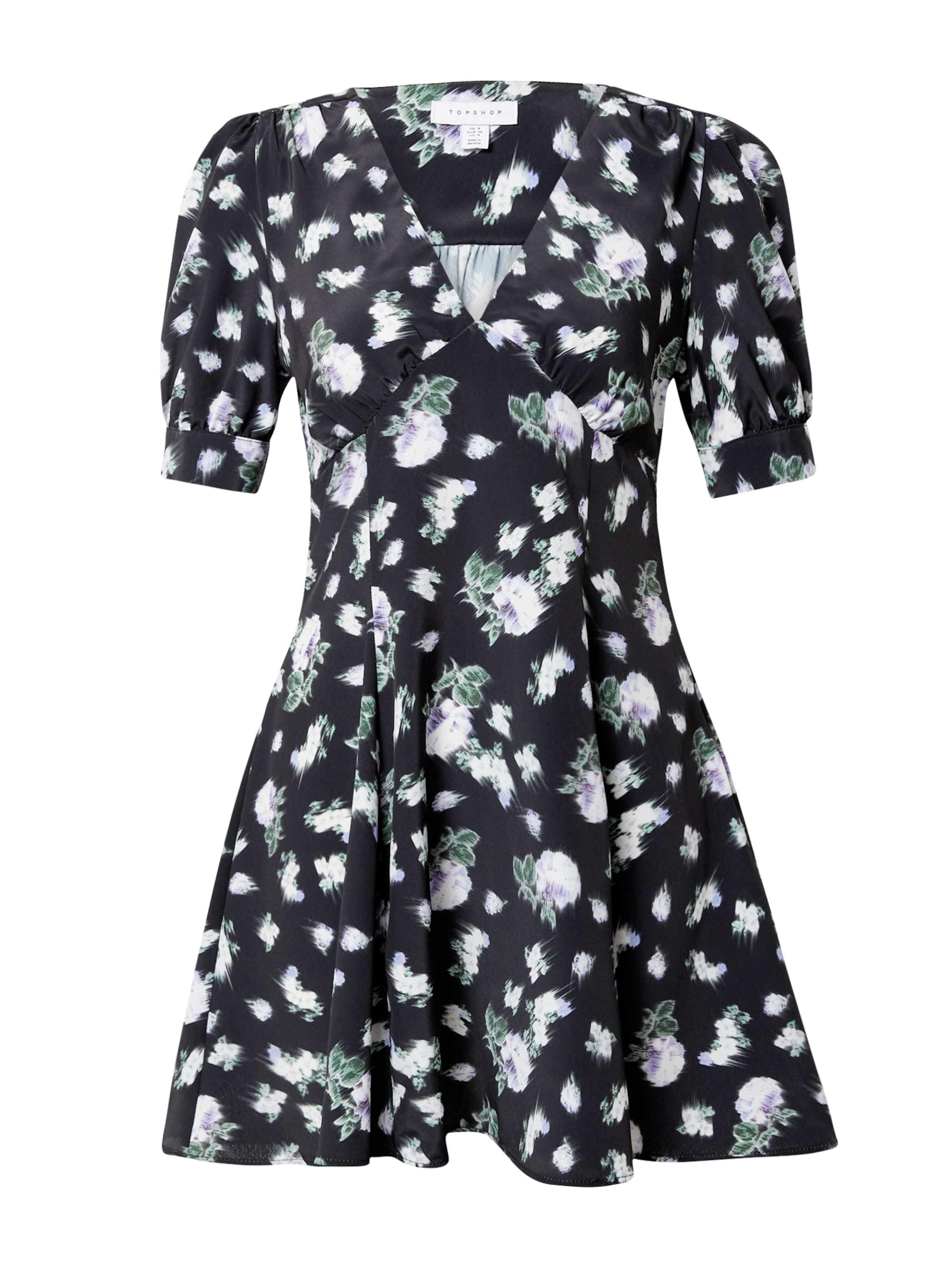 Abito 'Bella' di TOPSHOP in nero: frontale