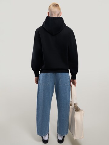 MAD TIGERS Sweatshirt 'Black Tigers' in Black