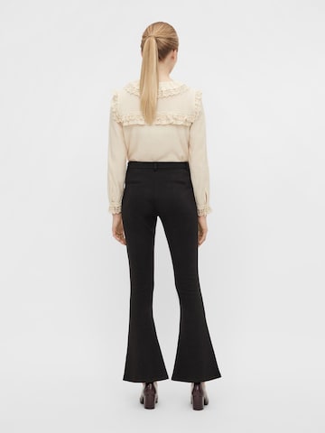 OBJECT Flared Pants 'Sava' in Black