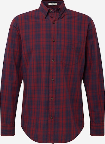 GANT Regular fit Button Up Shirt in Red: front