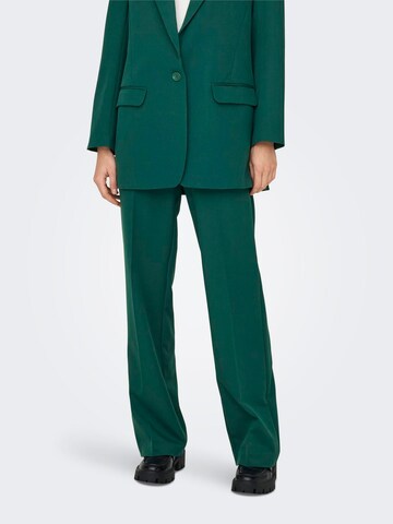 ONLY Lużny krój Spodnie w kant 'BERRY' w kolorze zielony: przód
