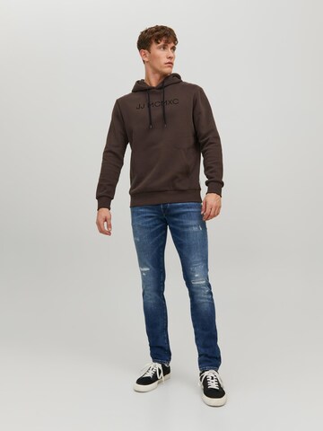 JACK & JONES Slimfit Džíny 'Glenn' – modrá