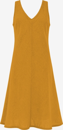 Haris Cotton Sommerkleid 'V Neck Linen Cami Dress' in 34 in gelbmeliert, Produktansicht