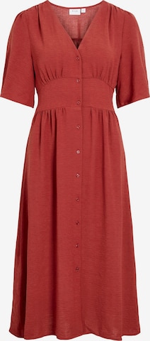 Robe 'VISKOV' VILA en marron : devant