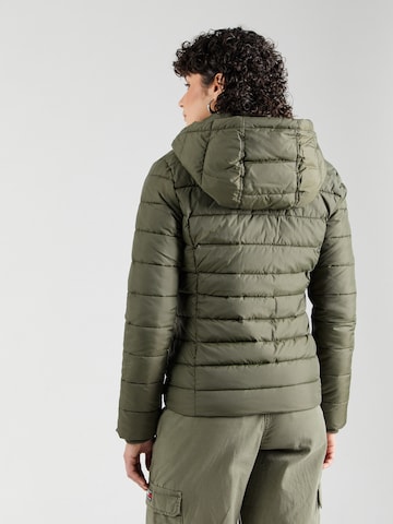 Tommy Jeans - Casaco meia-estação em verde