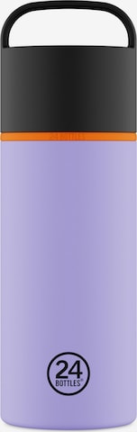 24Bottles Drinking Bottle 'Spin' in Purple: front