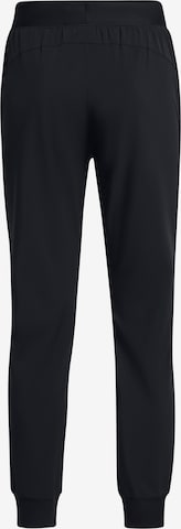 UNDER ARMOUR Tapered Sportbroek in Zwart