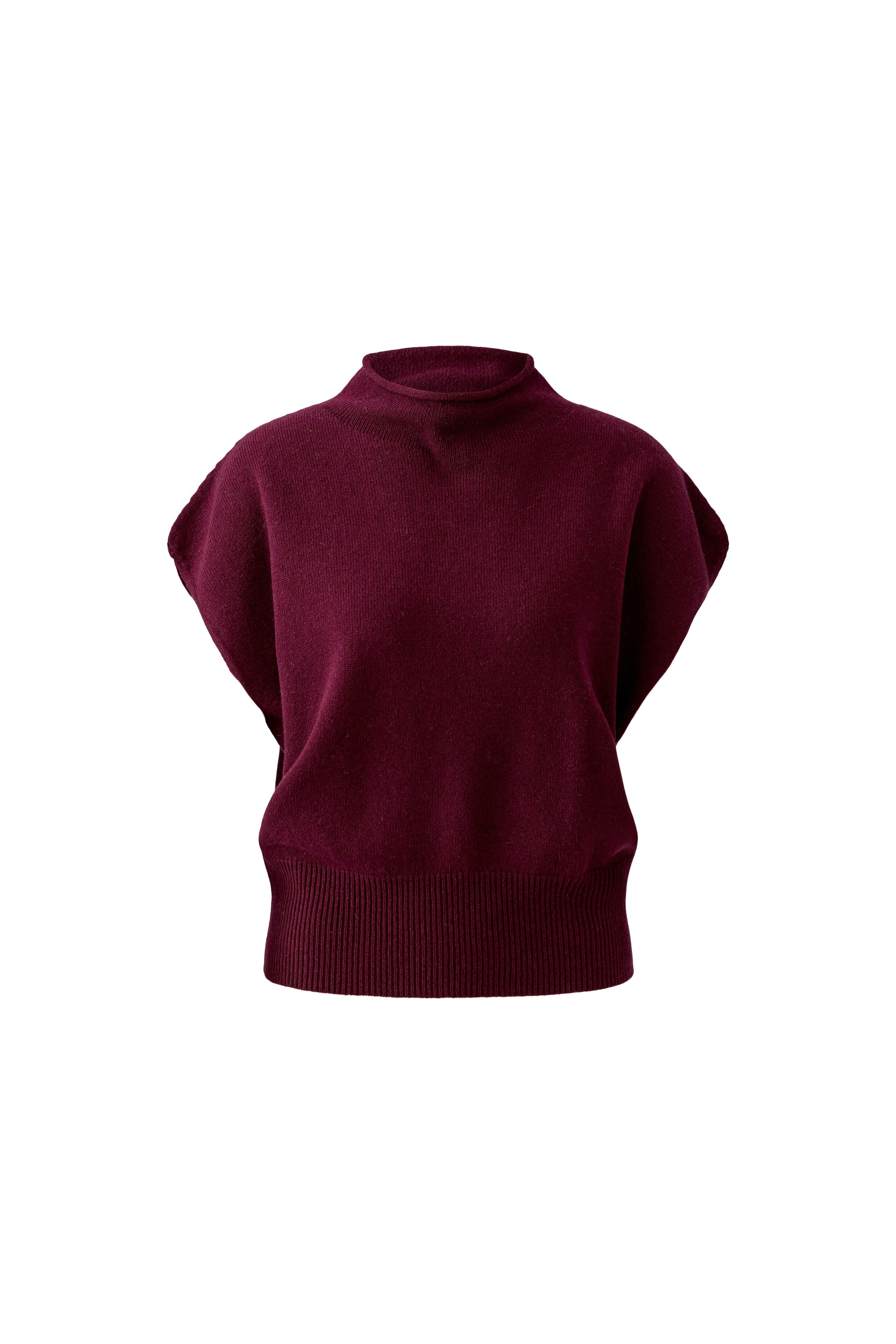 Pull-over OUI en violet : devant