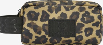 CODELLO Cosmetic Bag in Brown: front