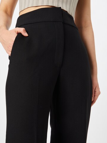 Club Monaco Boot cut Pleated Pants in Black