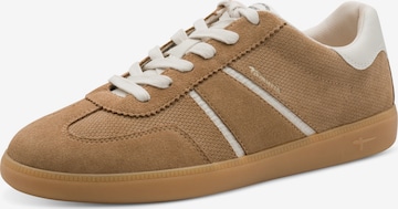 Tamaris - Zapatillas deportivas bajas en beige: frente