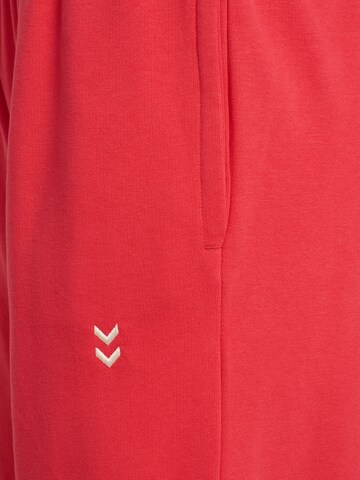 Hummel Tapered Sportbroek 'Pulse' in Rood