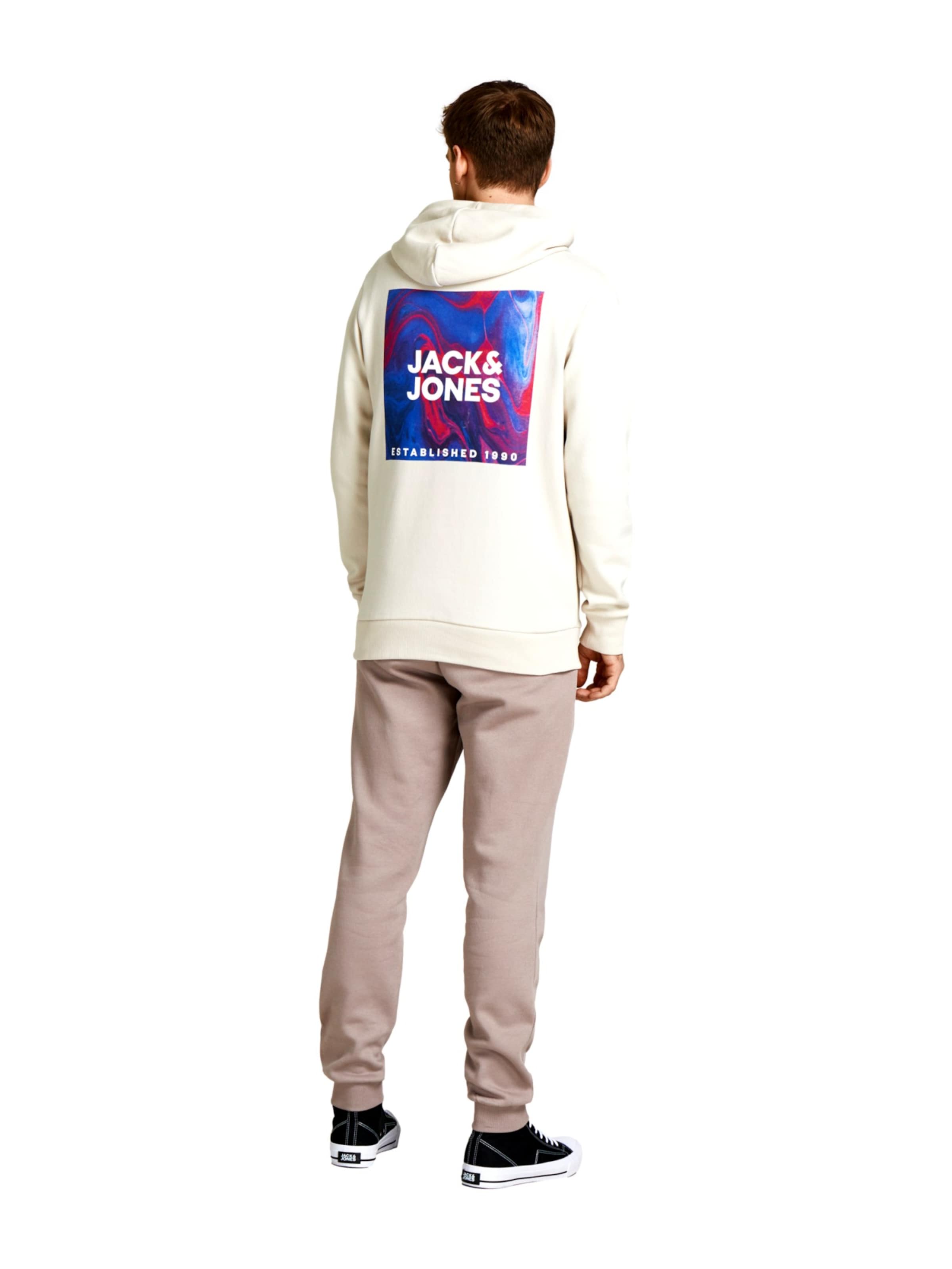 JACK & JONES Tapered Nadrág 'JPSTGordon' - bézs
