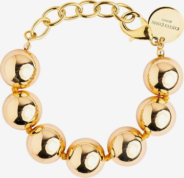 Bracelet 'Wilma' Cheeky Chain Munich en or : devant