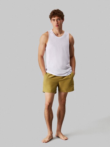Calvin Klein Swimwear Shirt in Weiß