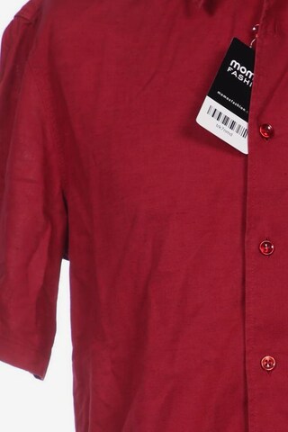 Armani Jeans Button Up Shirt in M in Red