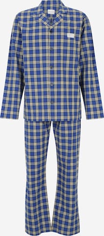 GANT - Pijama largo en azul: frente