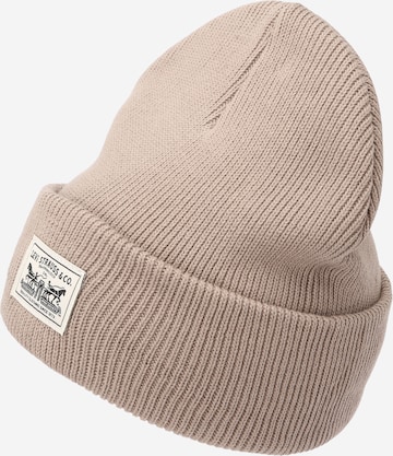 smėlio LEVI'S ® Megzta kepurė: priekis