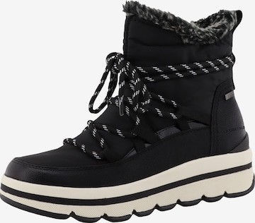 TOM TAILOR - Botas de neve em preto: frente