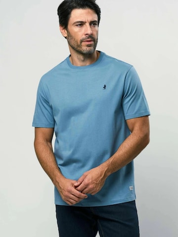 MCS T-Shirt 'Felix' in Blau: Vorderseite