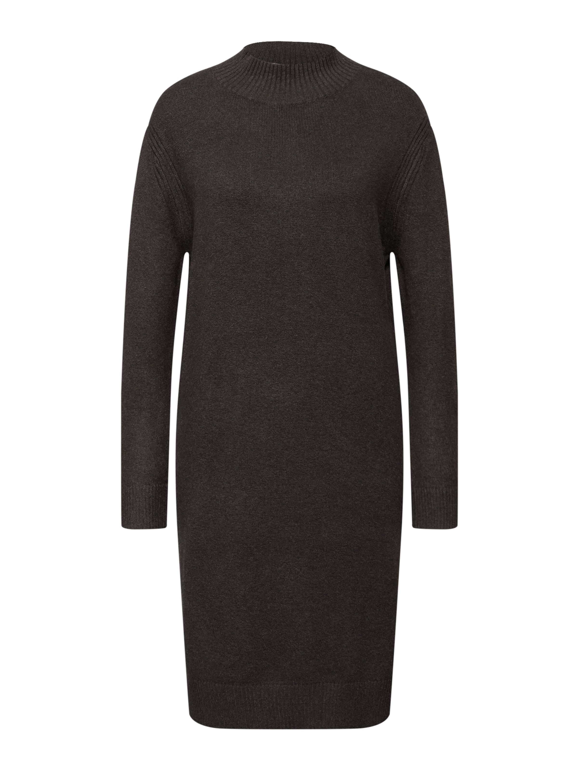 STREET ONE Strickkleid in dunkelbraun, Produktansicht