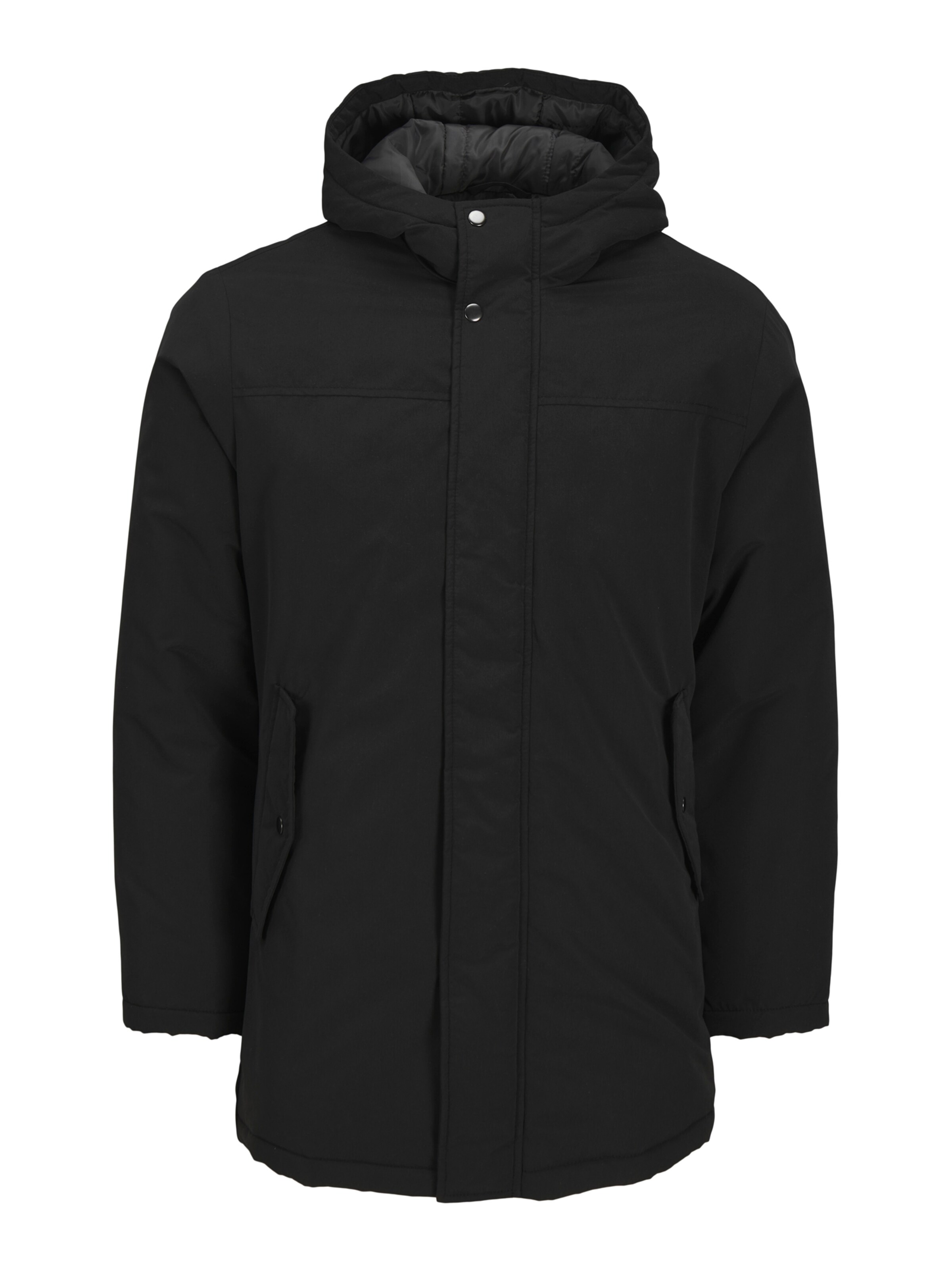JACK & JONES Parka in S in schwarz, Produktansicht