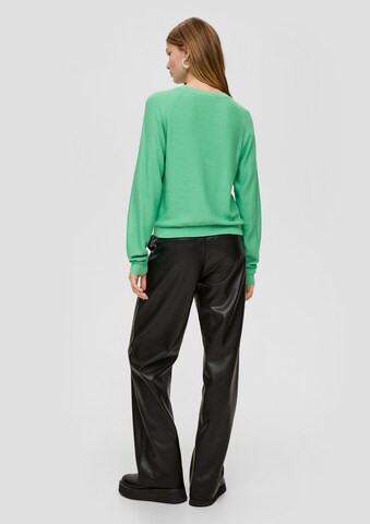 Pull-over QS en vert