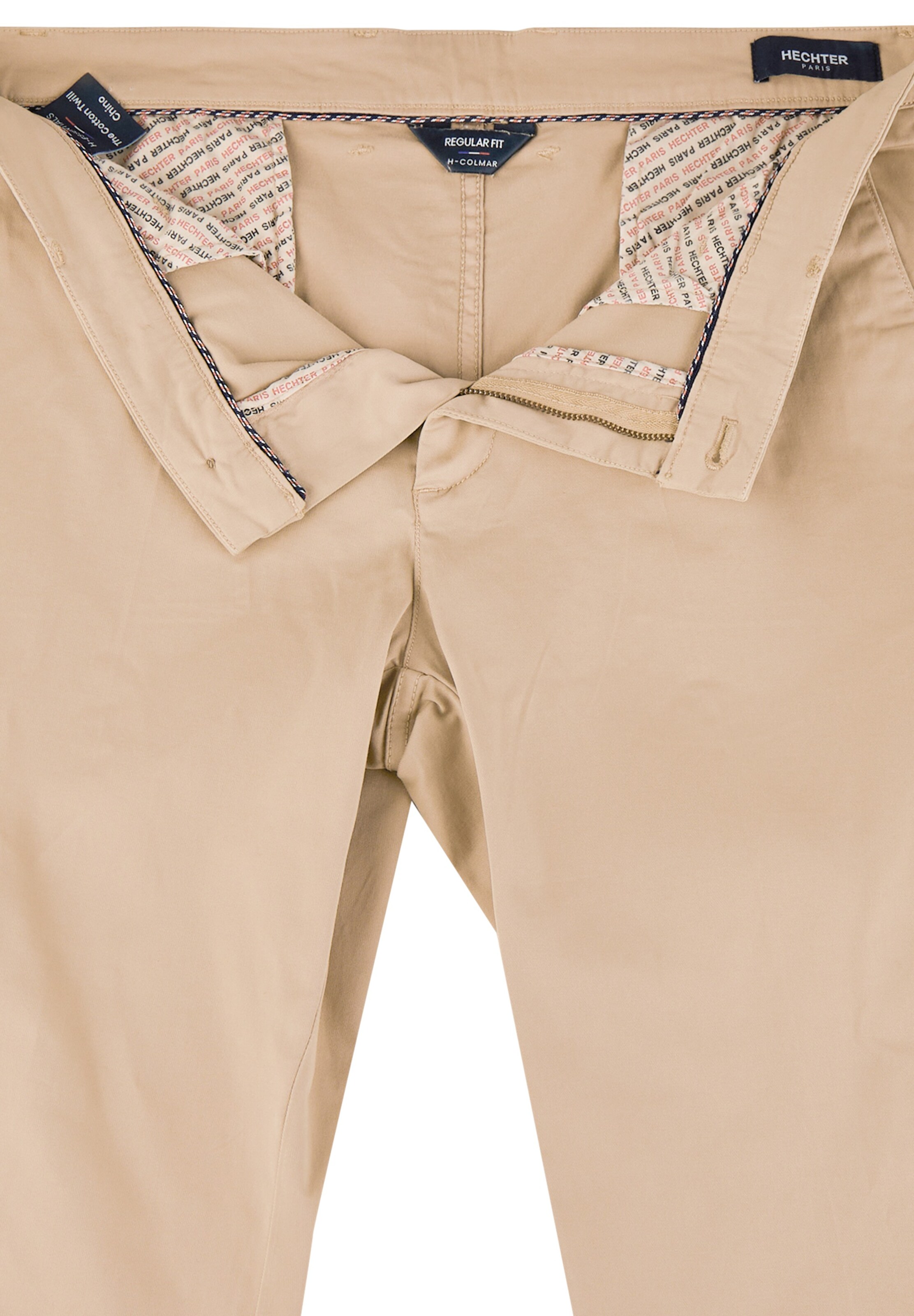 HECHTER PARIS Regular Chinohose 'H-COLMAR' in Beige