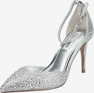 Escarpins STEVE MADDEN en argent : devant