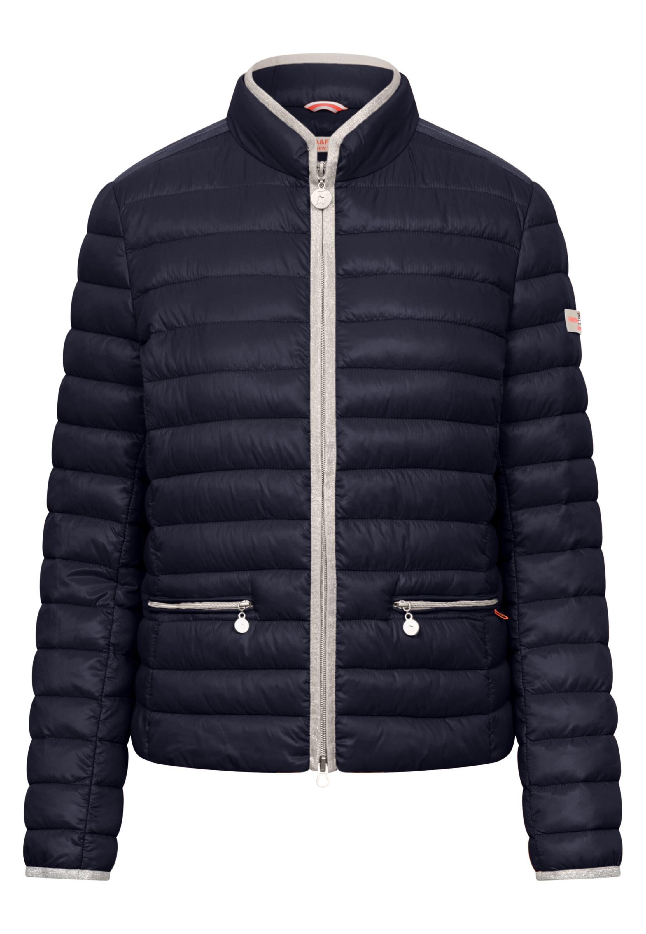 Frieda & Freddies NY Between-Season Jacket 'Sister Judy' in Blue: front