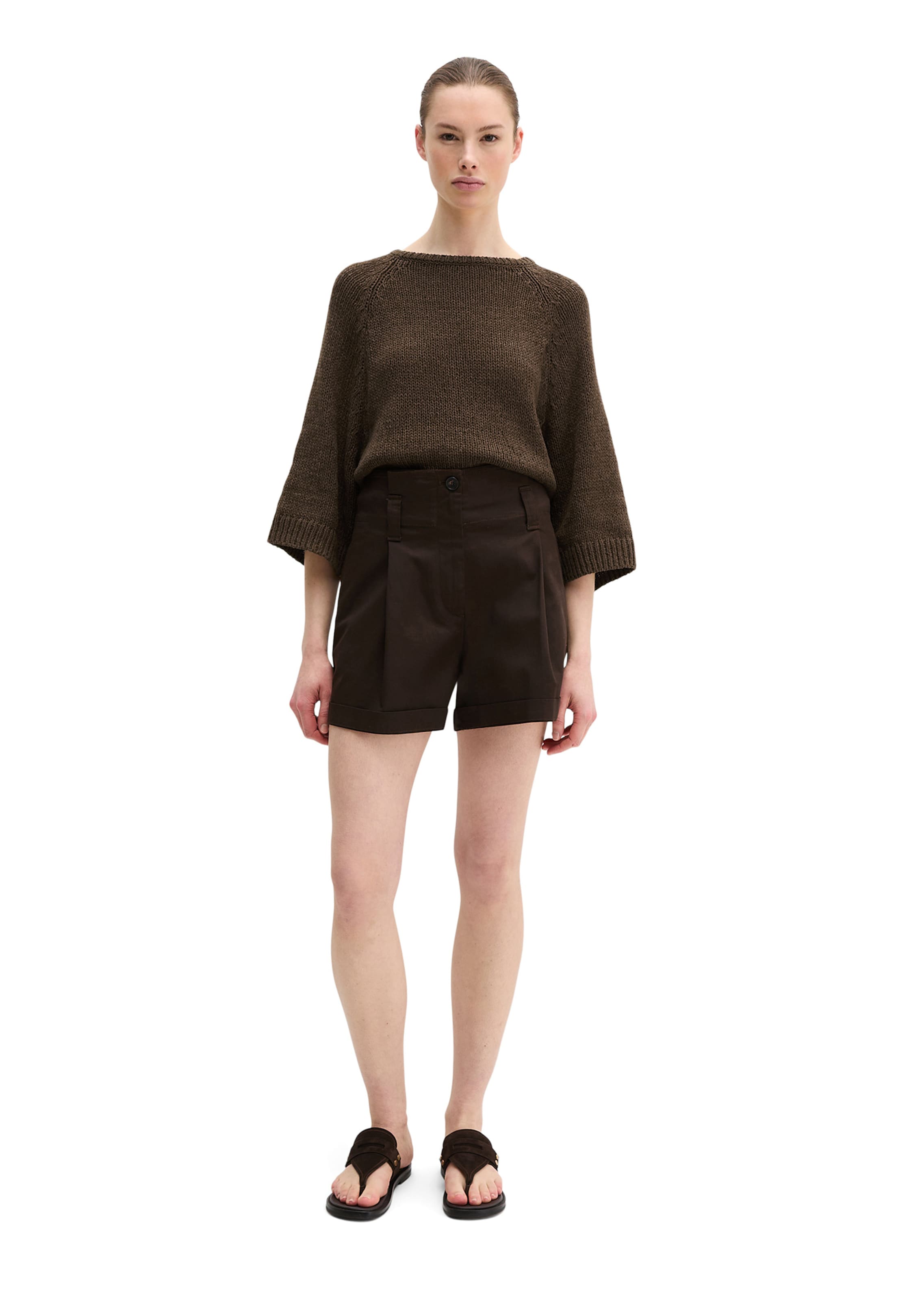 Marc O'Polo Pullover in Braun