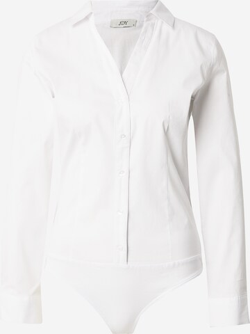 JDY - Blusa body 'MIO' em branco: frente